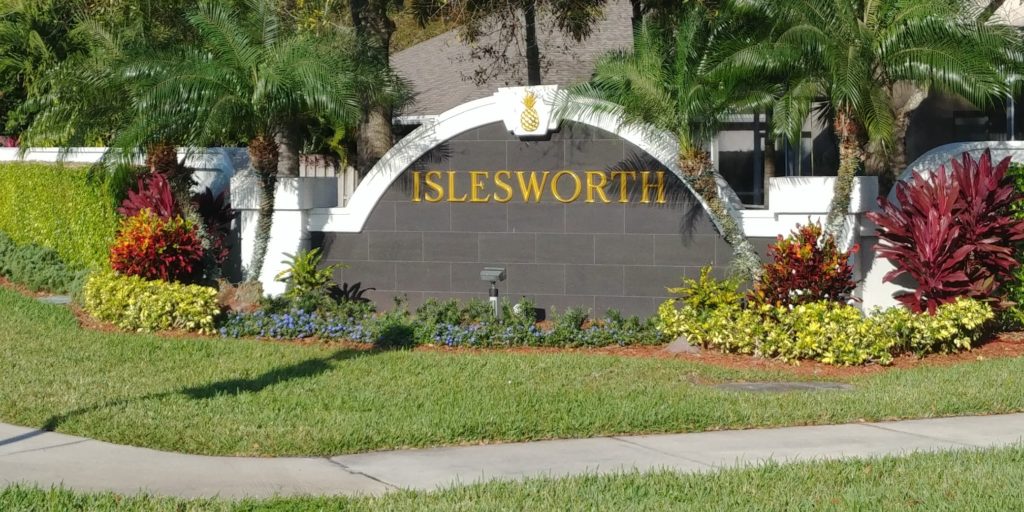 Islesworth Sign