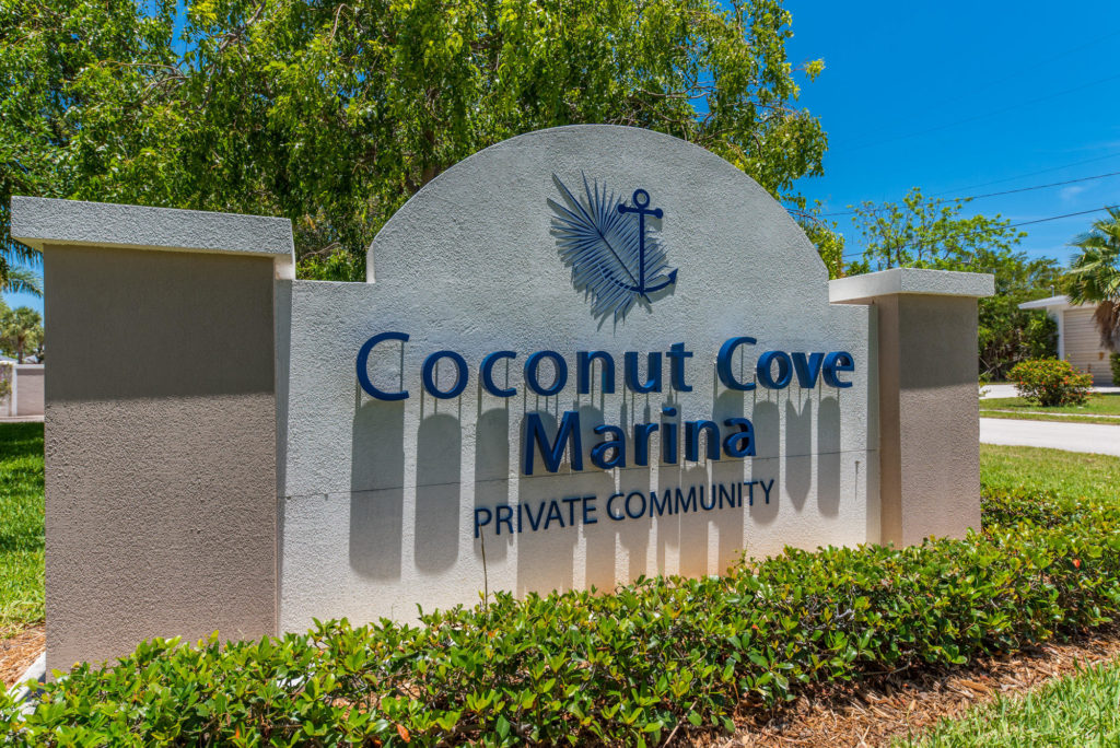 Coconut Cove sign