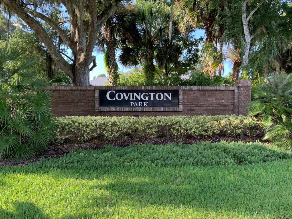 Covington Park Sign