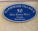 Harborside Village Sign