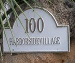 100 Harborside Village Sign