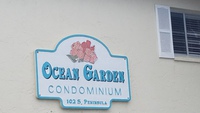 Ocean Garden Condominiums Sign