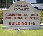 Palm Coast Commercial and Industrial Center Sign