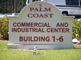 Palm Coast Commercial and Industrial Center Sign