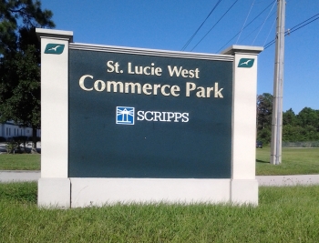 St. Lucie West Commerce Park Sign