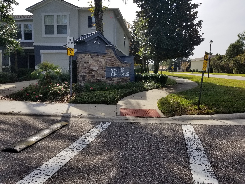 The Crossings Community Sign