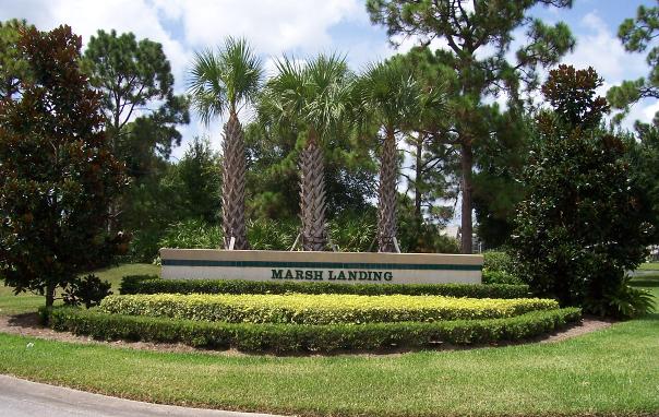 Marsh Landing Sign