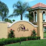 The Vineyards Sign