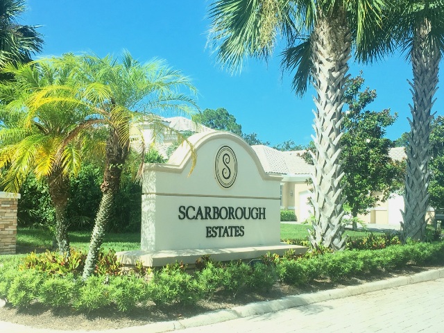 Scarborough Estates Sign